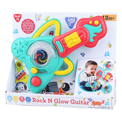 Spielen Sie Rockgitarre mit Licht und Klang