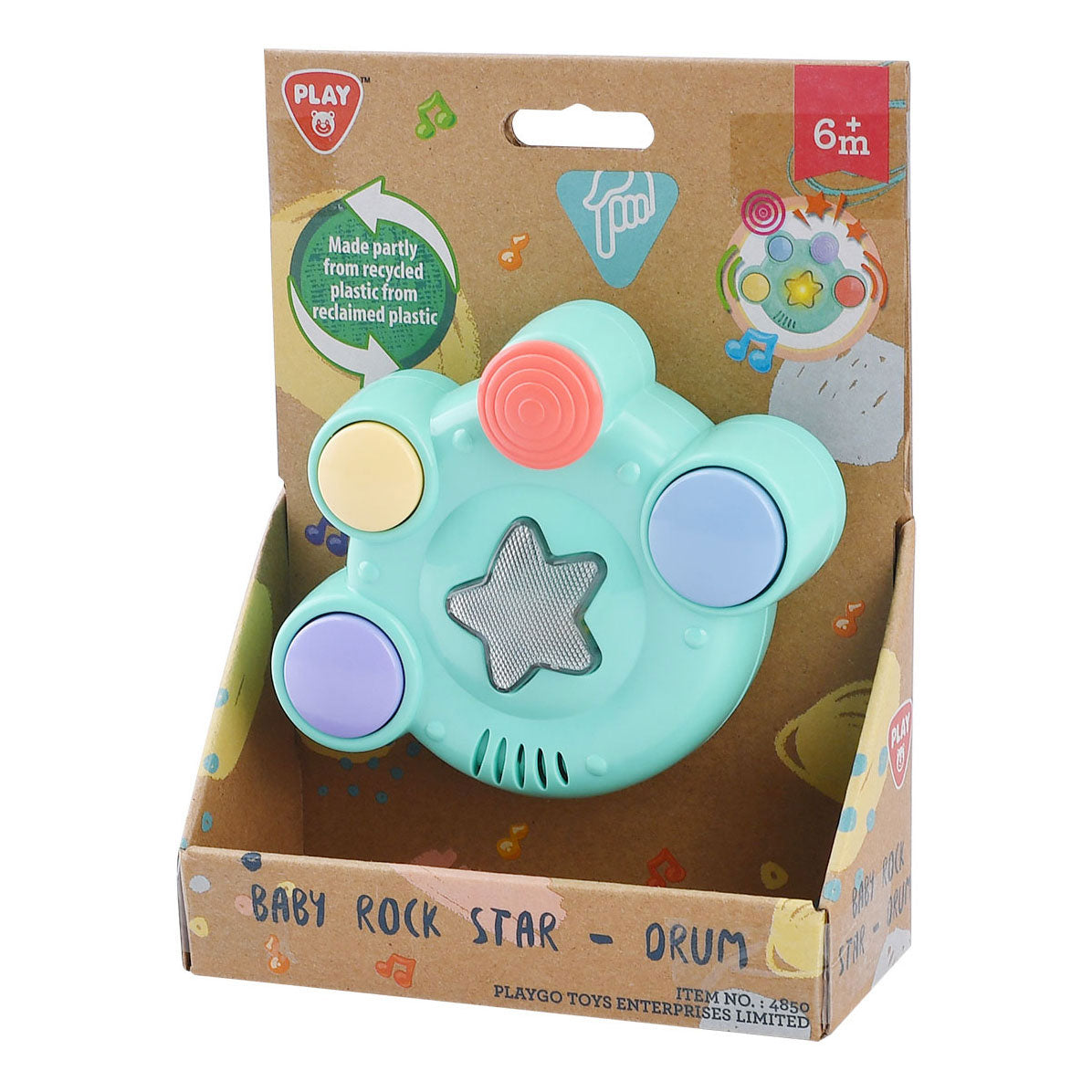 Spielen Sie Baby Star Drum Pastell
