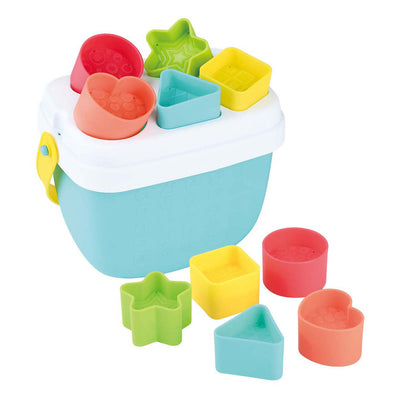 Spielen Sie einen Eintopfbucker mit Formen, 12DLG.