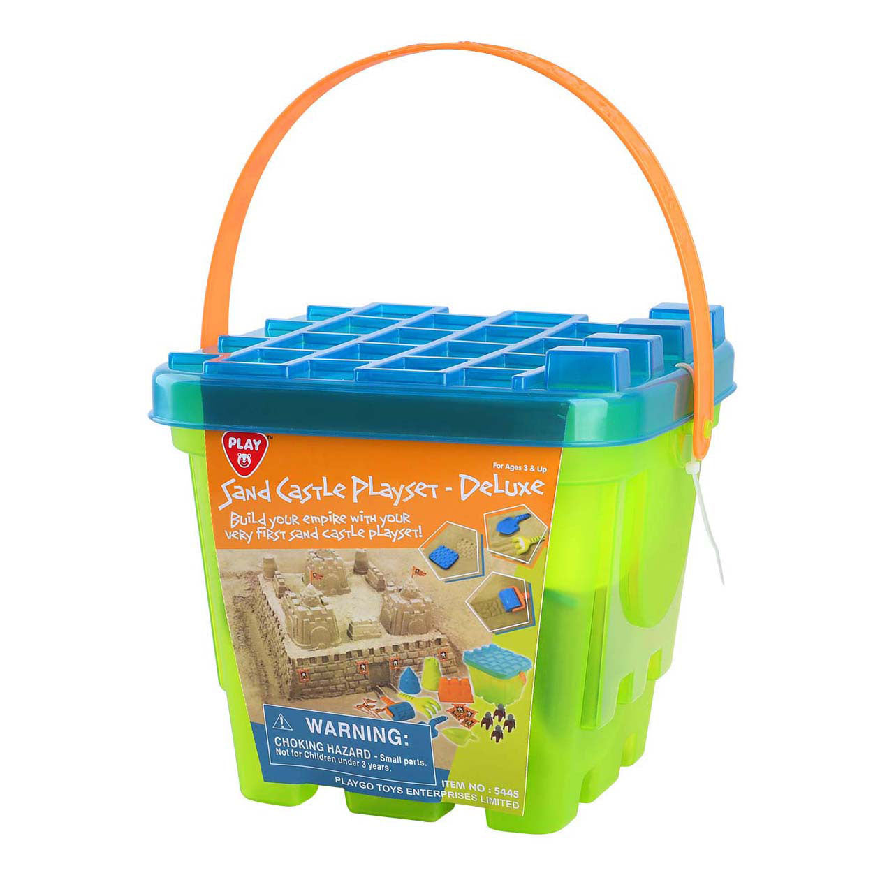 Spielen Sie Beachset Castle mit Accessoires, 21DLG.