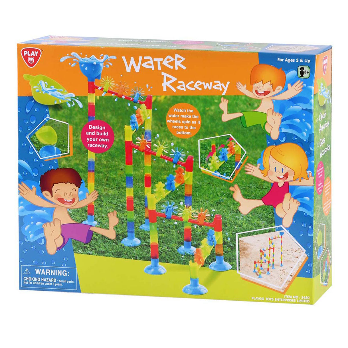 Spielen Sie Water RaceBaan Play Set