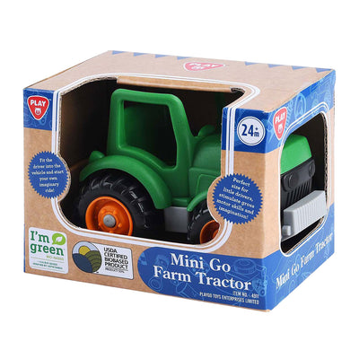 Mini Go Farm Tractor, Green Tractor mit diesem lustigen Traktor von Playgo kann viel Spaß haben.