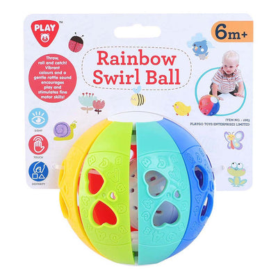 Spielen Sie Rainbow Dwarrel Ball mit Ratschenklang
