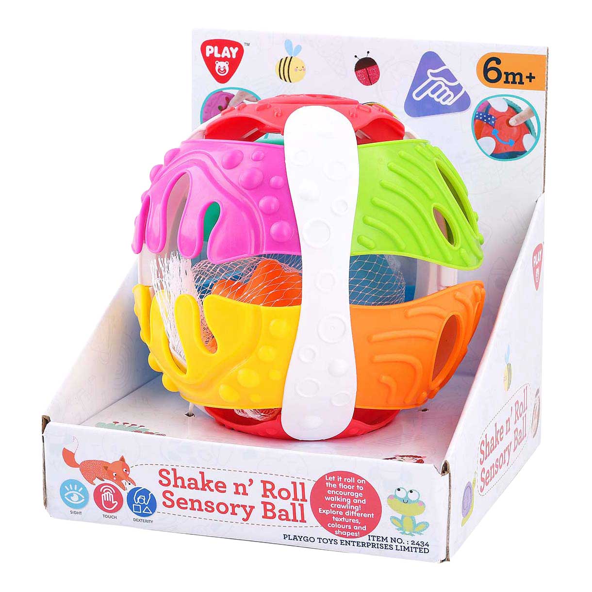 Playgo Shake and Roll Sensorball - 3 Stk.