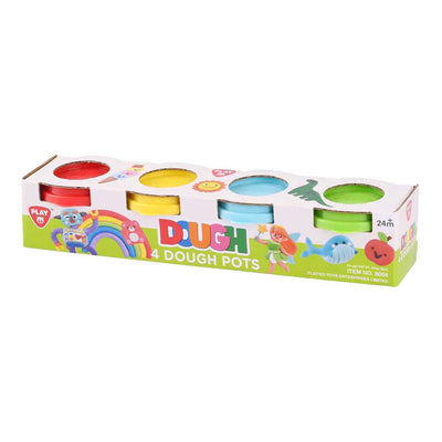 Playgo Tonset 4 Farben – 4x56 Gramm