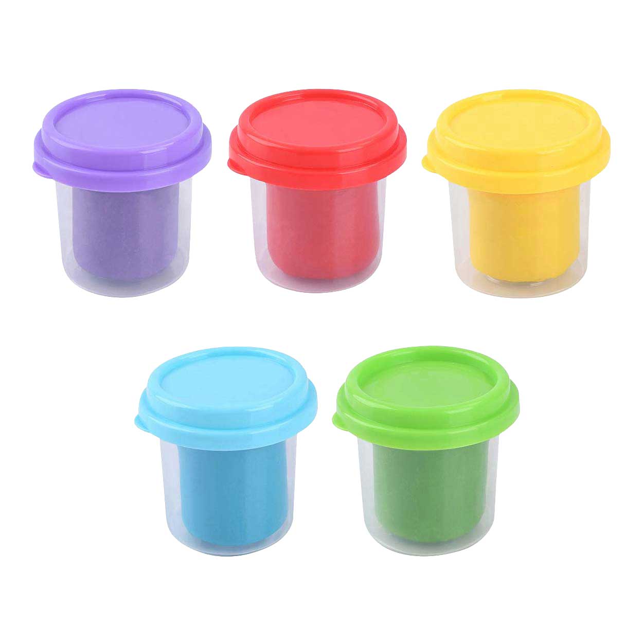 Playgo Tonset 5 Farben – 5x113 Gramm
