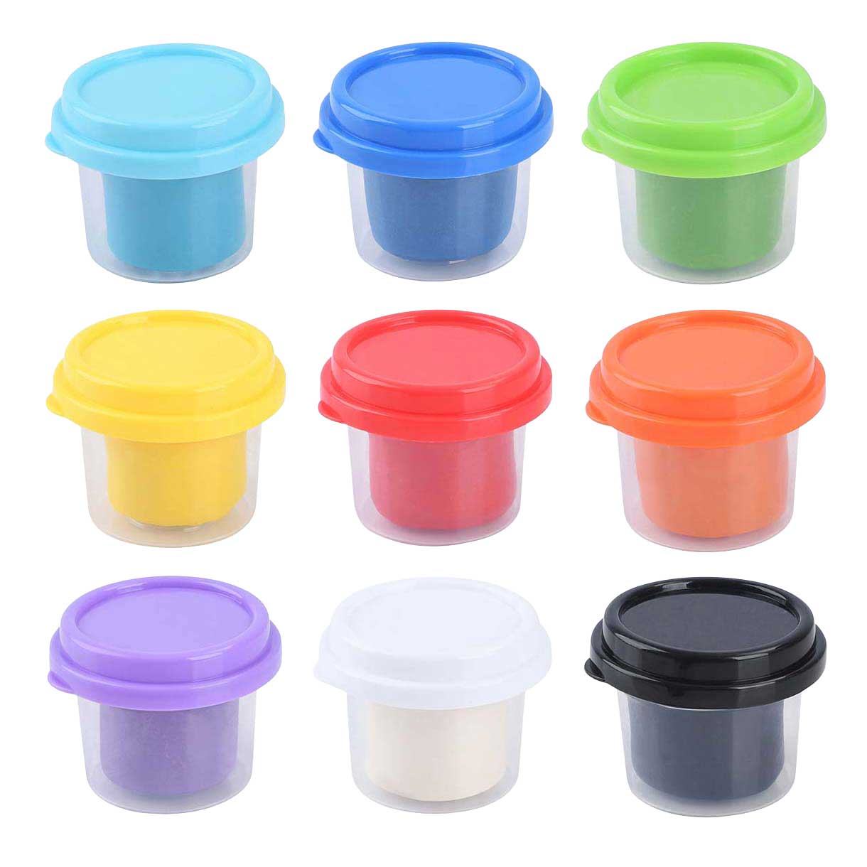 Playgo Tonset 9 Farben – 9x56 Gramm