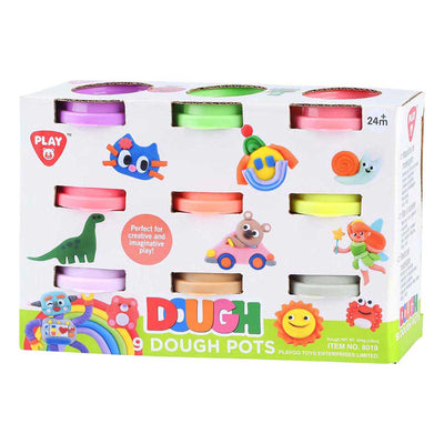 Playgo Tonset 9 Neonfarben – 9x56 Gramm