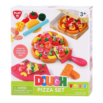Playgo Pizza-Ton-Set – 4 Tontöpfe