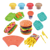Playgo Hamburger-Ton-Set – 4 Tontöpfe - afbeelding 2
