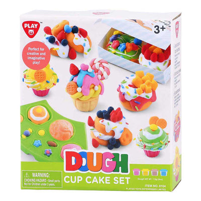 Playgo Cupcake-Ton-Set – 4 Tontöpfe