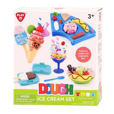 Playgo Eiscreme-Ton-Set – 4 Tontöpfe