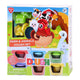 Playgo Bauernhof- und Tier-Ton-Set – 6 Tontöpfe