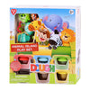 Playgo Tierinsel-Ton-Set – 6 Tontöpfe