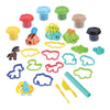 Playgo Tierinsel-Ton-Set – 6 Tontöpfe