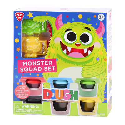 Playgo Monster Gang Ton-Set – 6 Tontöpfe