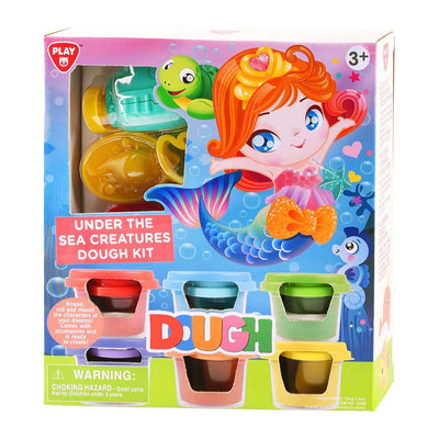 Playgo Deep in the Sea Ton-Set – 6 Tontöpfe
