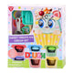 Playgo Süßigkeiten-Eis-Ton-Set – 6 Tontöpfe