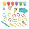 Playgo Süßigkeiten-Eis-Ton-Set – 6 Tontöpfe