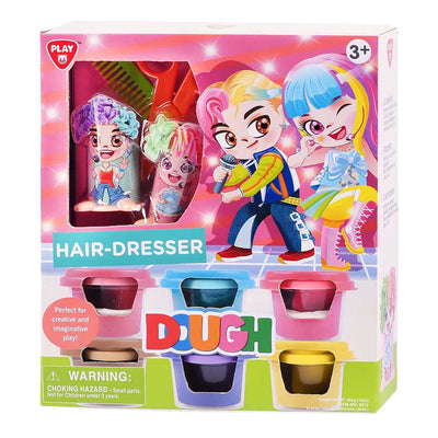 Playgo Friseur-Ton-Set – 6 Tontöpfe