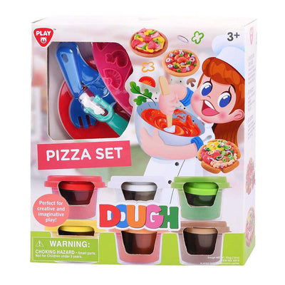 Playgo Pizza-Ton-Set – 6 Tontöpfe