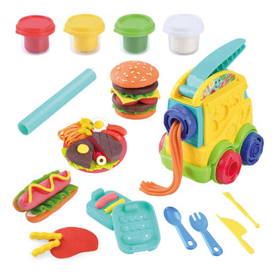 Playgo Food Truck Ton-Set – 4 Tontöpfe