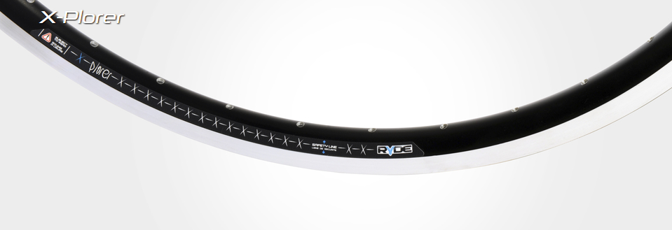 Ryde Felge X-Plorer R 28 622 x 19C Aluminium 36 Löcher 14G schwarz