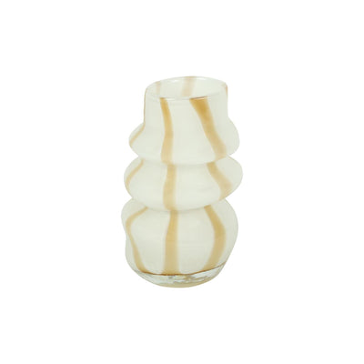 Countryfield Vase Sweet Rib s weiß ø15,5xh24cm