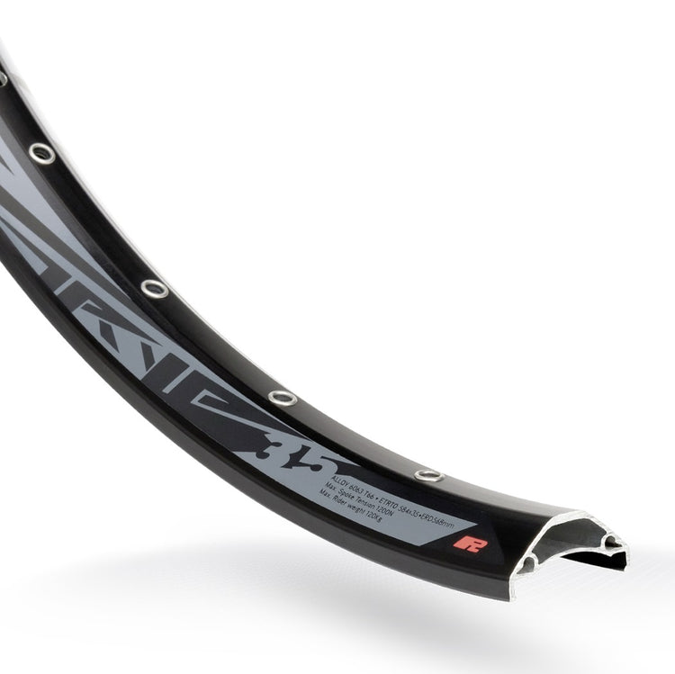Rodi Velg Tryp 35 28 29 622 x 35C Aluminium 32 Lochscheibe Schwarz