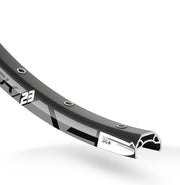 Rodi Rim Blackrock 23 Scheibe 28 29 622 x 23C Aluminium 36 Löcher 14g Schwarz - afbeelding 2