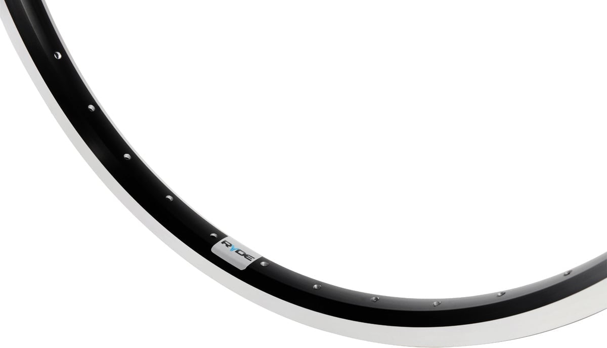 Ryde Felge Andra 40 27.5 650B 584 x 25C Aluminium 36 Löcher 14G schwarz geschliffen