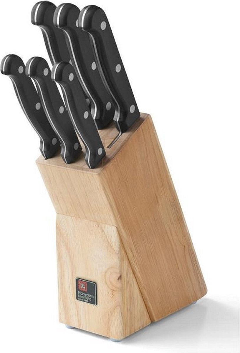Richardson Sheffield – Artisan – Messerblock – 6-teilig – schwarz