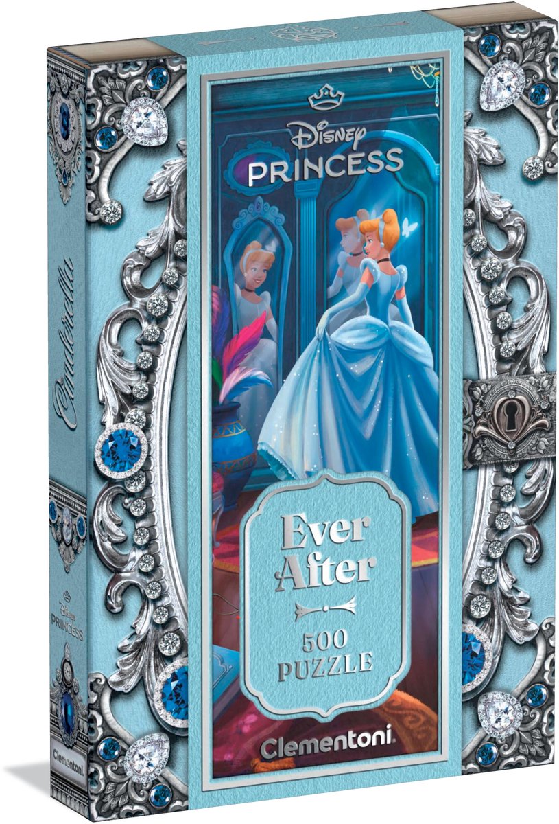 Clementoni Puzzle „Cinderella Ever After“ – 500 Teile.