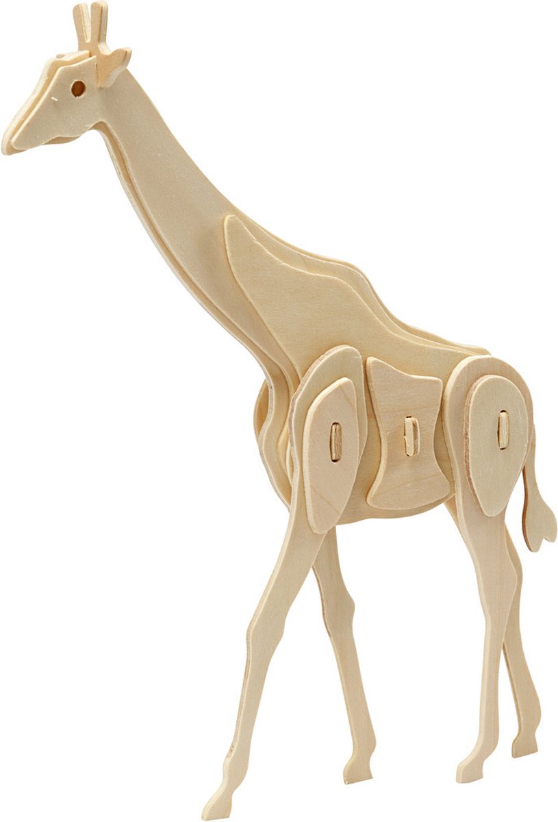 Creativ Company 3D-Puzzle, Giraffe, Maße 20x4,2x25 cm, 1 Stück