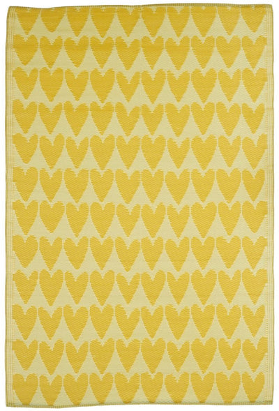 Mica-Dekorations-Außenteppich – L180 x B120 cm – grün