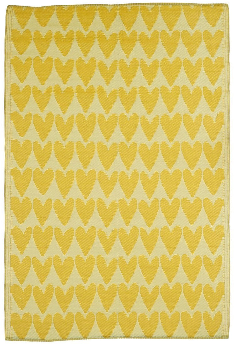 Mica-Dekorations-Außenteppich – L180 x B120 cm – grün