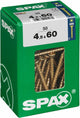 Spax Schraubendose Holzschraube Flachkopf (4,5 x 60 mm)