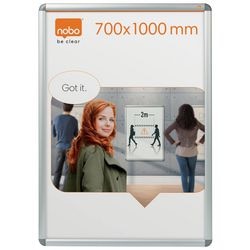 Cliprahmen 70x100 nobo 75,8x105,8x1,7cm