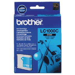 Tintenpatrone Brother LC1000C Cyan