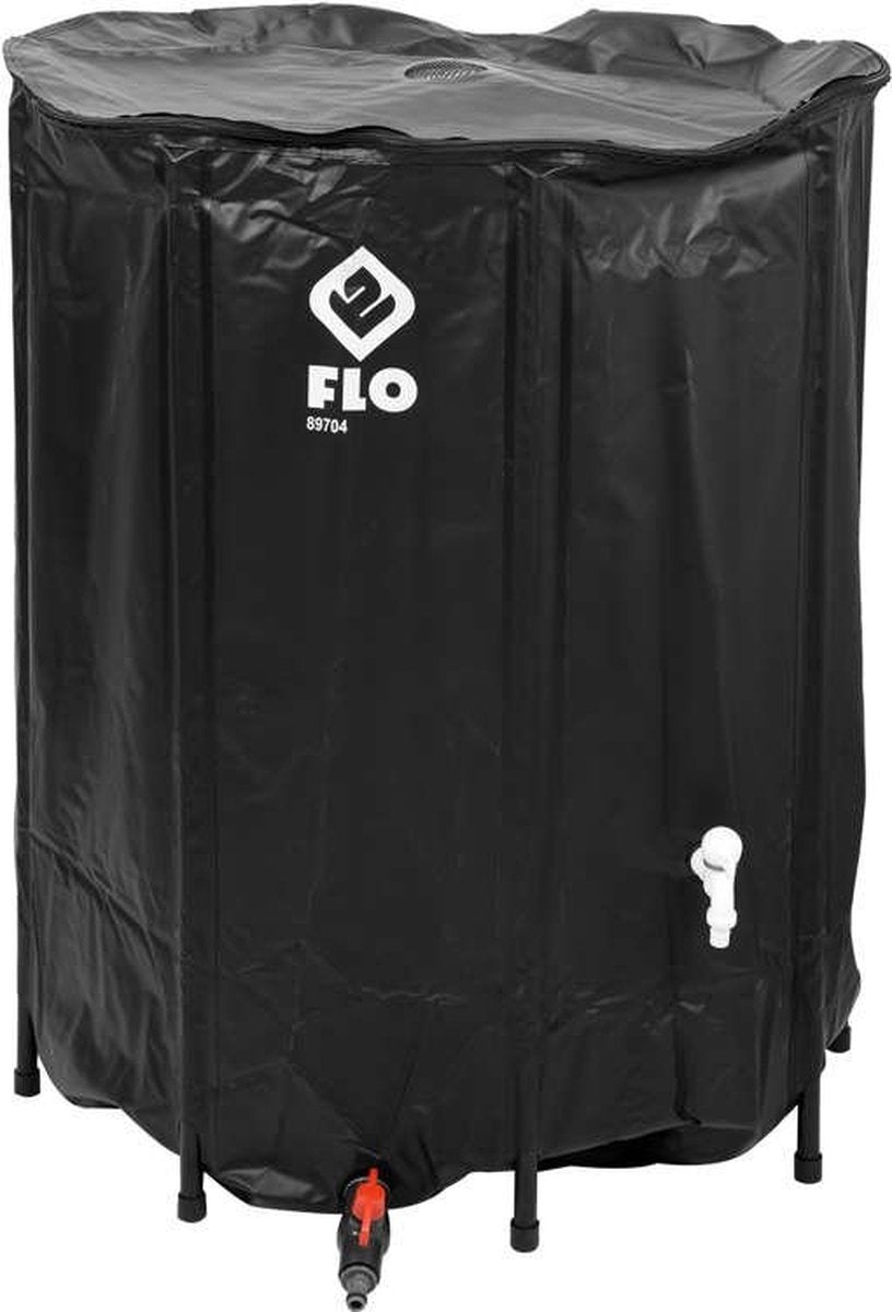 Flo - Regentonne-zusammenklappbar-500-l-schwarz