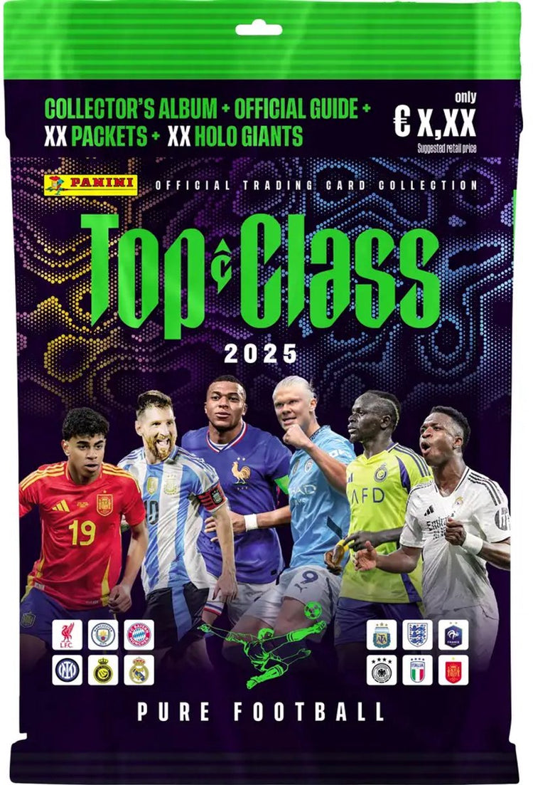 Panini Top-Klasse-Starterset Fußballkarten 2025 – Sammelkarten.