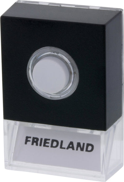 Honeywell Friedland, Klingeltaster, Pushlite schwarz