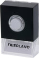 Honeywell Friedland, Klingeltaster, Pushlite schwarz