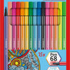 Stabilo Pen 68 - 15 Farben