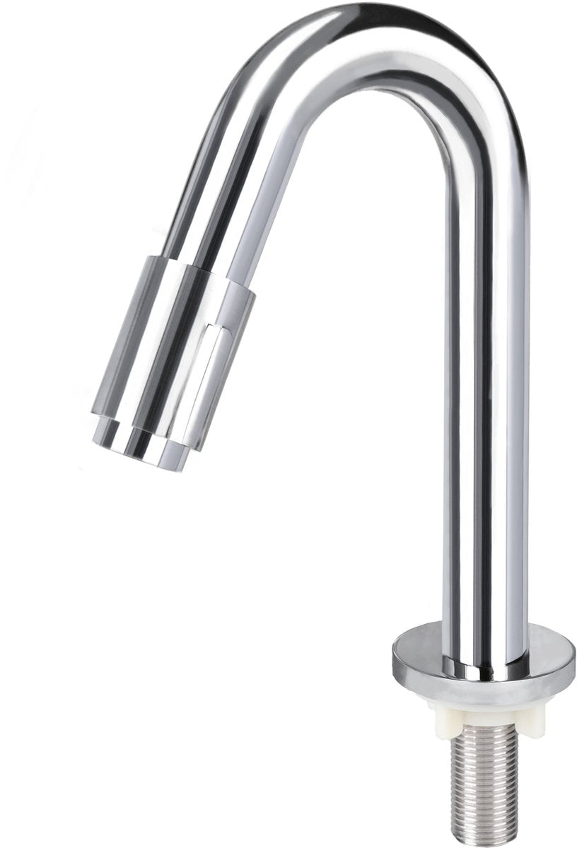 Differnz Brunnenhahn gebogen 19cm Chrom