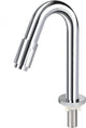 Differnz Brunnenhahn gebogen 19cm Chrom