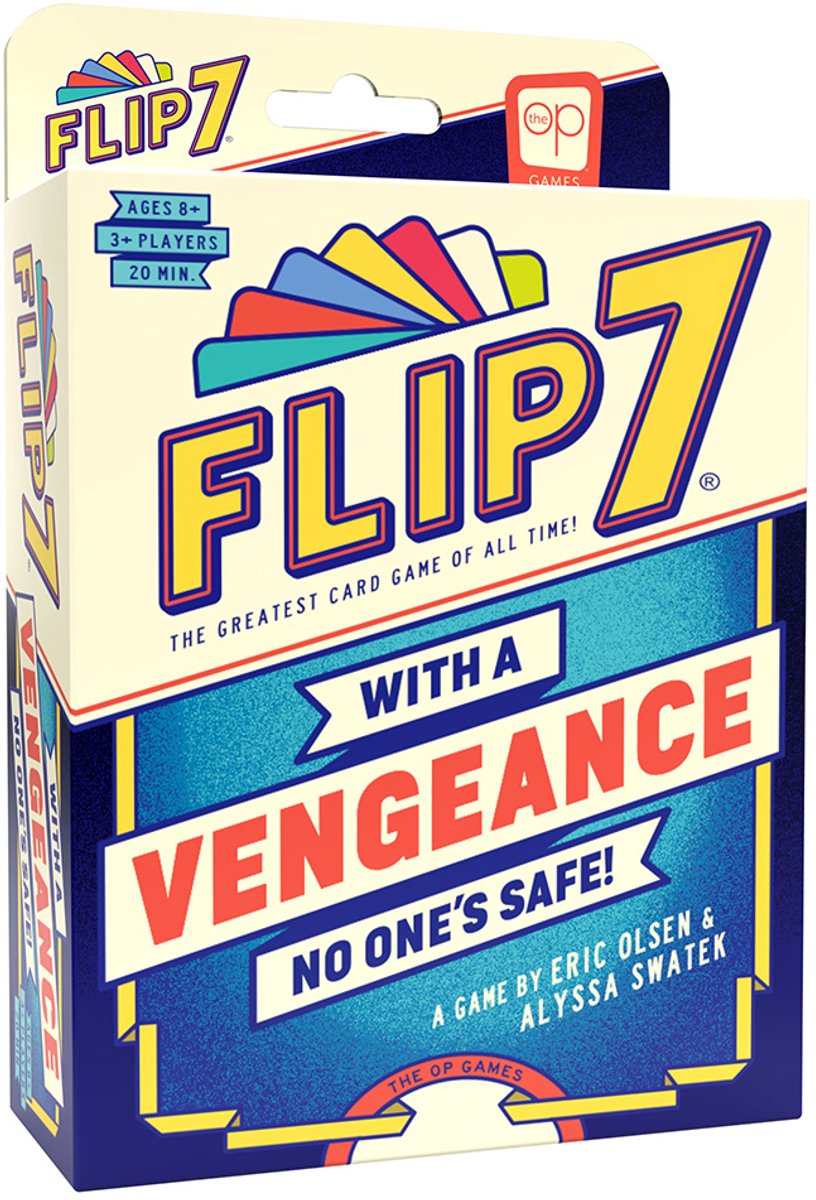 Usaopoly Flip 7: With a Vengeance – Kartenspiel – Englisch