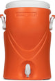 Pinnacle Platino 5 Gallonen – isolierter Getränkespender, Getränkekühler mit Zapfhahn – 20 Liter – Orange