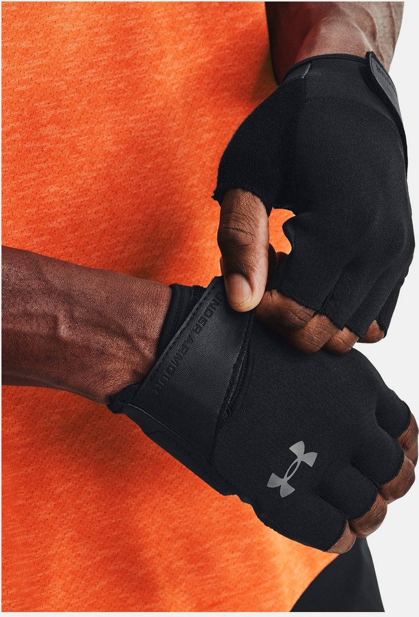 Under Armour M Training Gloves-Blk Herren-Sporthandschuhe – Schwarz – Pechgrau