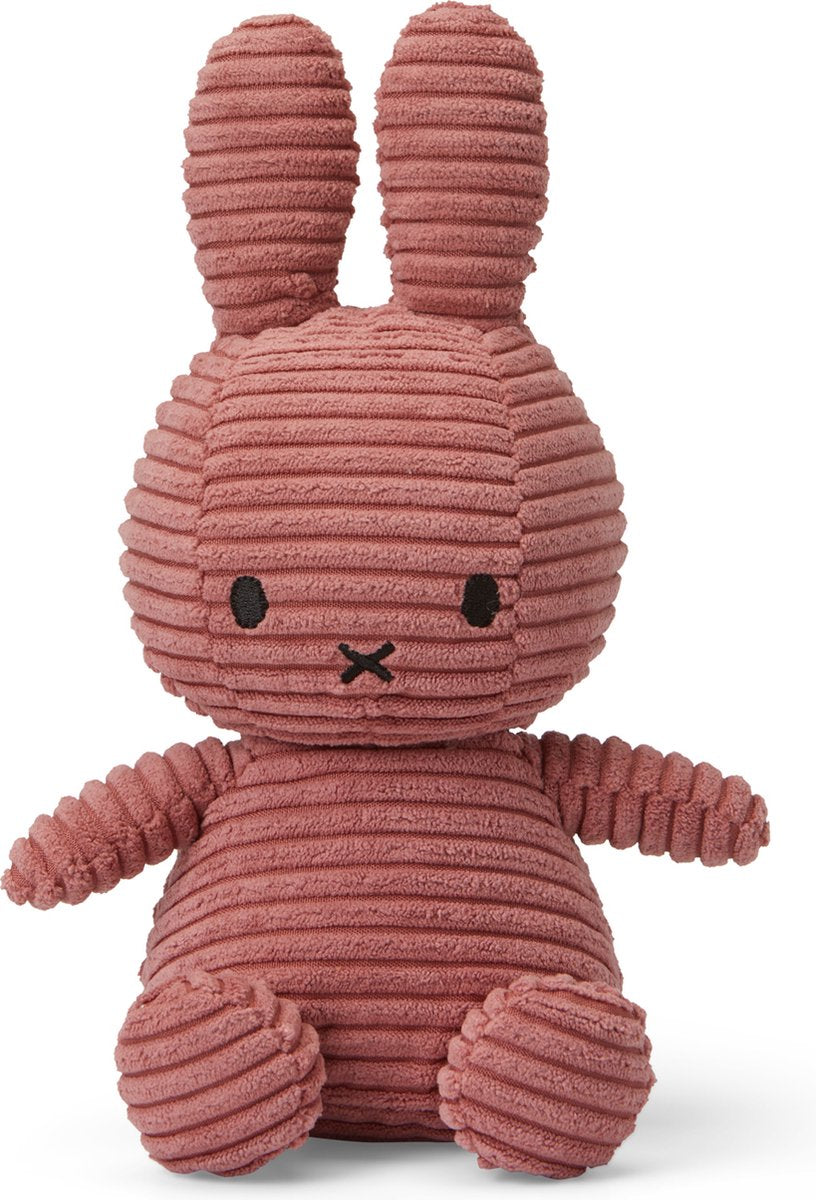 Bon Ton Toys Miffy – Öko-Cord, Staubrosa, 23 cm – 9''